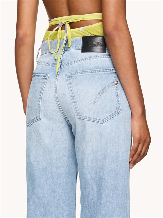 Dondup Mabel Jeans, Light Blue Denim